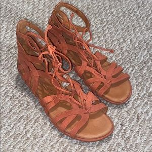 Lace Up Sandals